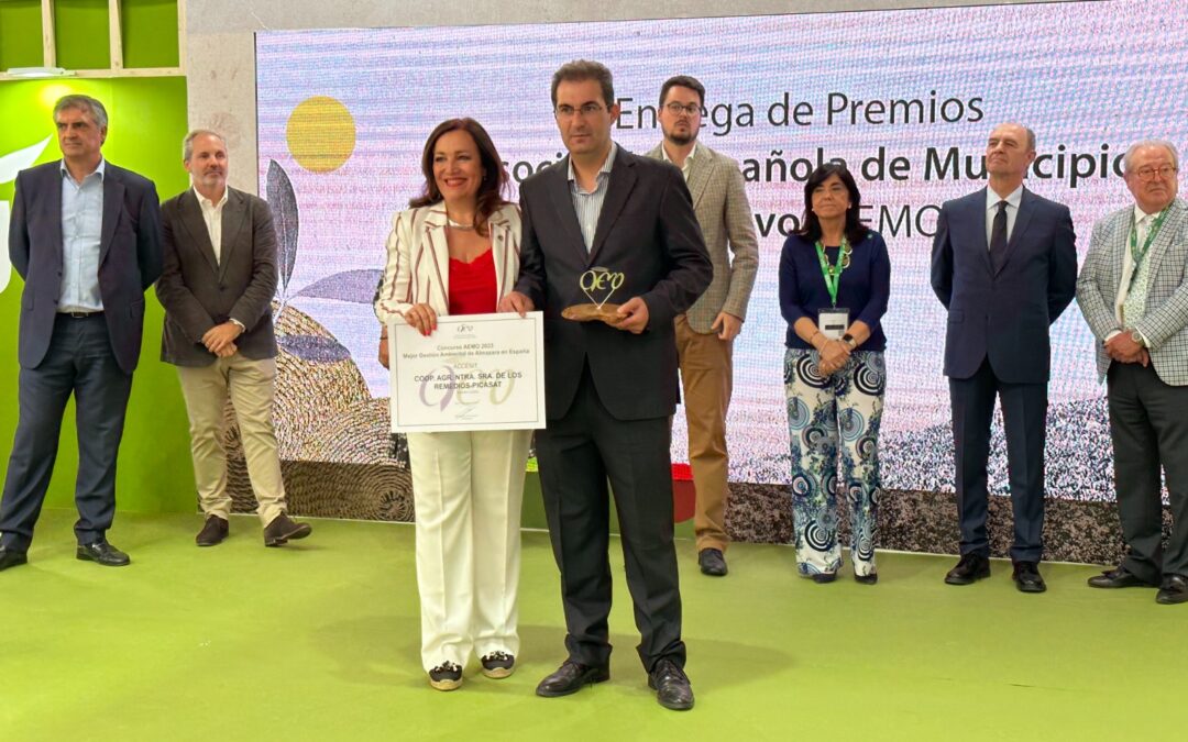 L'huilerie de Los Remedios obtient un prix national pour sa gestion environnementale