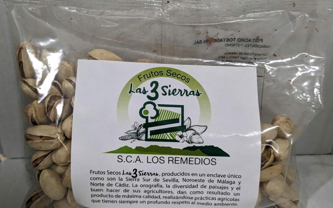 natural pistachios 100% Andalusian Origin